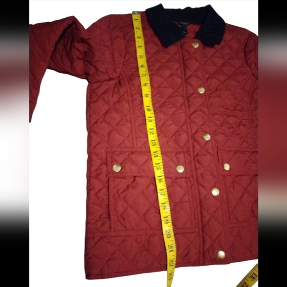 NWOT J CREW Quilted Tack Barn Corduroy Trim Down Field Jacket Sz XS - Picture 4 of 12